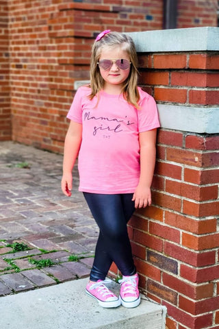 Mama's Girl Hot Pink Tee