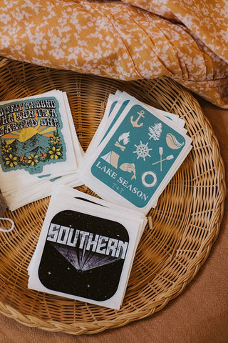 Lake Season Sticker - Tucked & Threaded