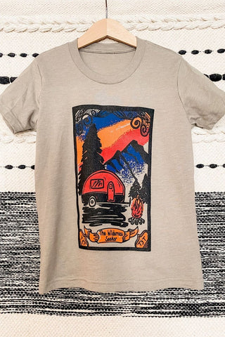 The Wilderness Seeker Stone Child Tee - Tucked & Threaded